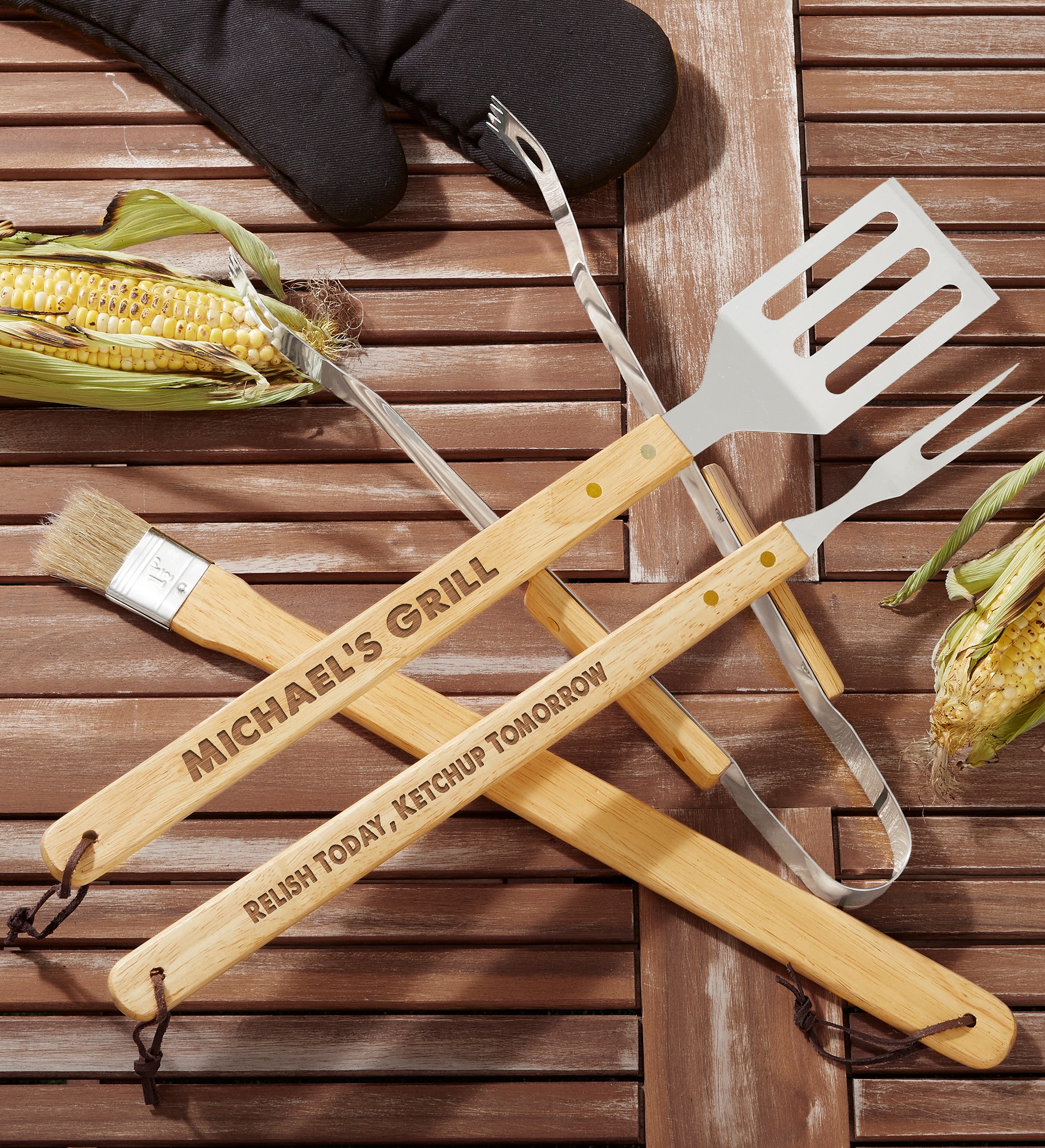 You Name It! Personalized BBQ Utensil Set